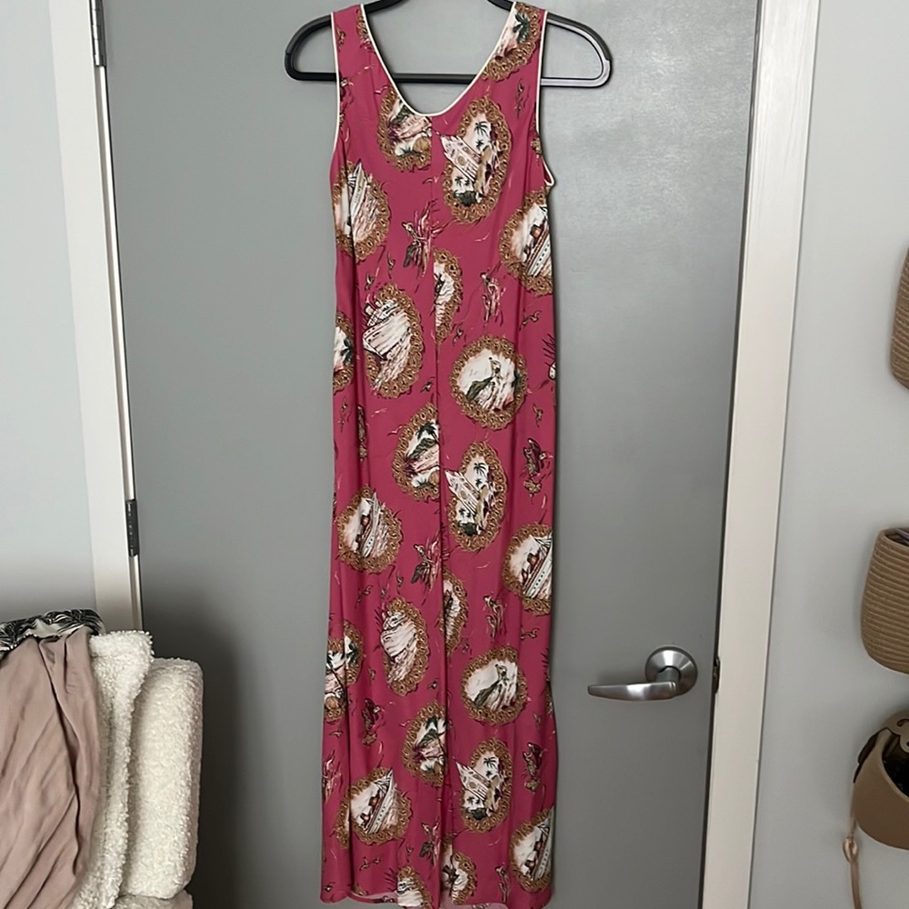 Handmade silk dress